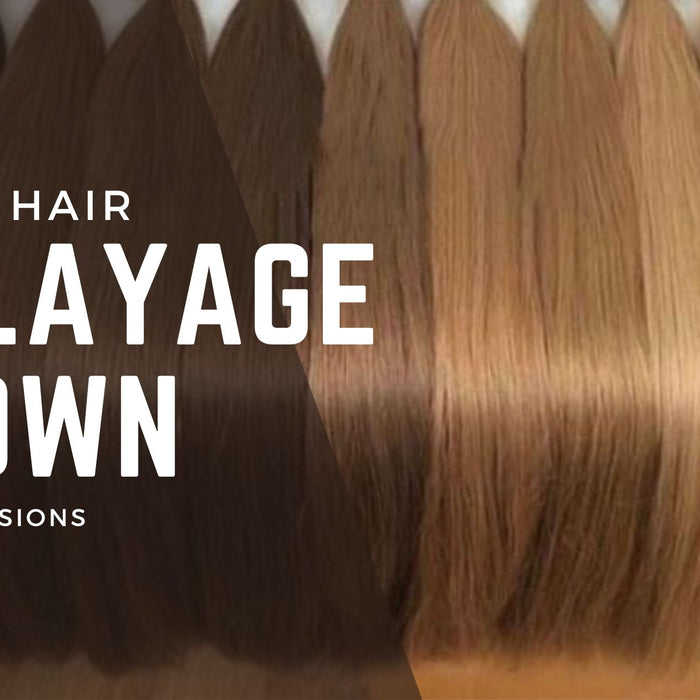 Unveiling the Magic of Balayage Brown Hair Extensions: Explore Selective Hues