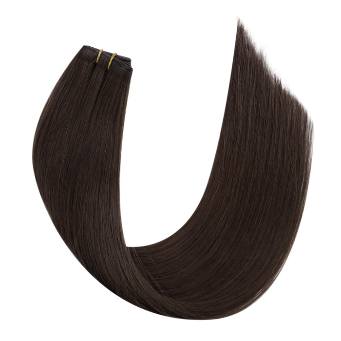 weft hair extensions,sunny hair best hair extensions darkest brown haie,real human ahir weft 