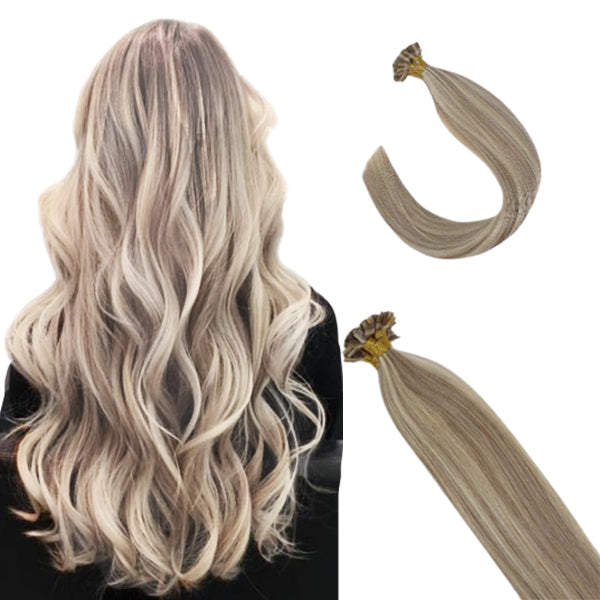 flat tip fusion human hair extentions