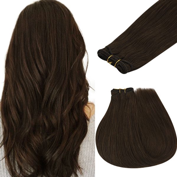 dark brown weave in extensions thick hair extensions human hair bundles braiding hair professional hair brand,remy hair .weft hair extension ,hair extension,fashion hair color,100% real human hair extension ,better quality solan qua;lity hair extension