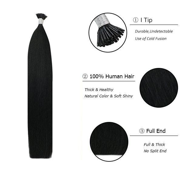 stick i tip human hair extensions